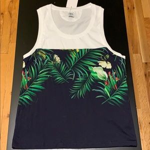 Zara tank top summer shirt NWT